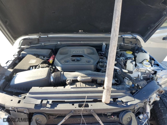 2018 Jeep Wrangler Unlimited Sport S with VIN 1C4HJXDN3JW332141, listed as a Copart auction lot 46846345 with 88,044 mi miles and Salvage Title. Bid and sale history available at carsss.com. Image 11.