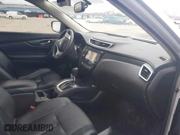 2016 Nissan Rogue SL with VIN 5N1AT2MV6GC837577, listed as a IAAI auction lot 41812440 with 108,187 mi miles and . Bid and sale history available at DreamBid. Image 5.