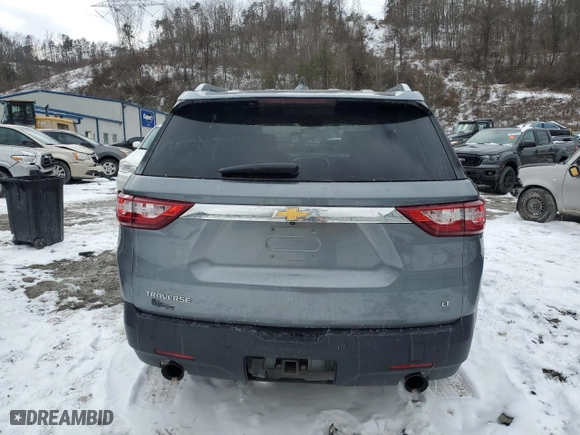 2018 Chevrolet Traverse LT Cloth with VIN 1GNERGKW1JJ162163, listed as a Copart auction lot 45451655 with 117,006 mi miles and Clean Title. Bid and sale history available at carsss.com. Image 6.
