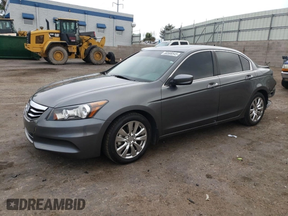 2012 Honda Accord EX with VIN 1HGCP2F74CA201649, listed as a Copart auction lot 60508545 with 42,567 mi miles and Salvage title. Bid and sale history available at DreamBid. Image 1.