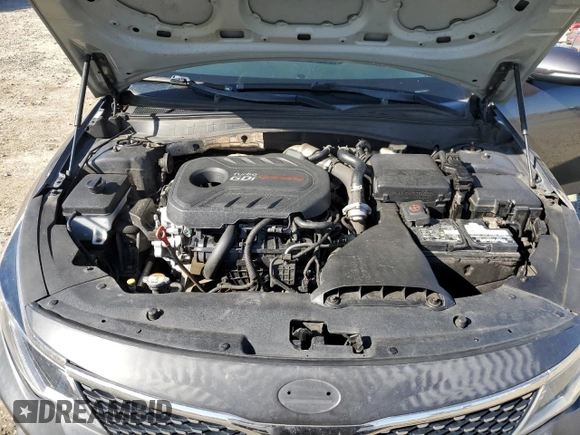 2016 Kia Optima SX Turbo with VIN 5XXGW4L22GG008109, listed as a Copart auction lot 49896805 with 111,822 mi miles and Salvage title. Bid and sale history available at DreamBid. Image 11.