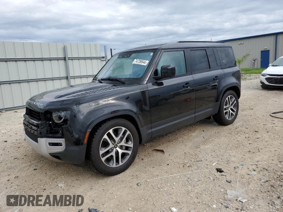 2020 Land Rover Defender HSE with VIN SALE97EU7L2016147, listed as a Copart auction lot 74739544 with 48,825 mi miles and Non repairable. Bid and sale history available at DreamBid. Image 1.