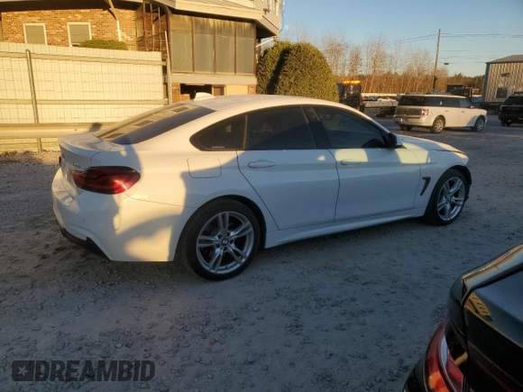 2020 BMW 4 Series 430i xDrive z VIN WBA4J3C01LBL11387, wystawiony jako Copart lot #80227224 z przebiegiem 47 963 mil mil oraz Szkody całkowita. Historia ofert i sprzedaży dostępna na DreamBid. Obrazek 3.