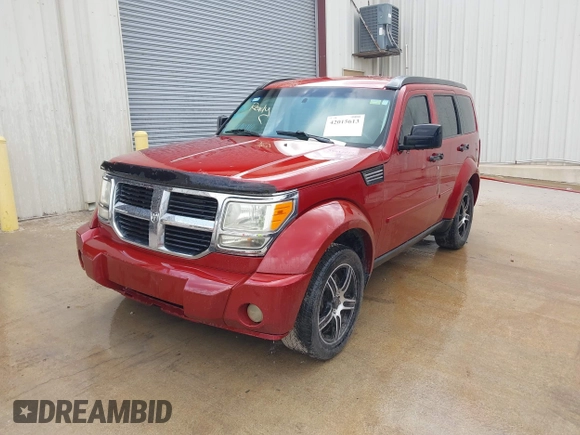 2007 Dodge Nitro SLT with VIN 1D8GT58K77W640112, listed as a IAAI auction lot 42015613 with 220,061 mi miles. Bid and sale history available at carsss.com. Image 2.