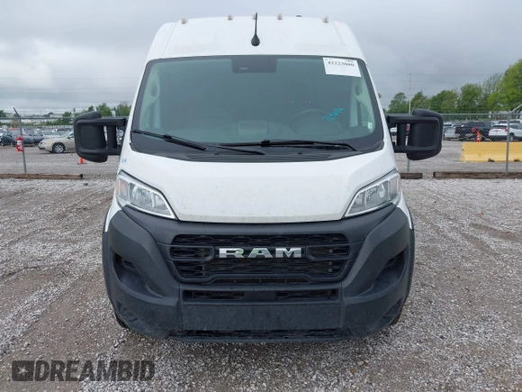 2023 Ram ProMaster Cargo with VIN 3C6LRVDG3PE571823, listed as a IAAI auction lot 42223080 with 71,464 mi miles and . Bid and sale history available at DreamBid. Image 12.