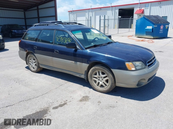 2000 Subaru Legacy Outback with VIN 4S3BH6653Y7673276, listed as a IAAI auction lot 42342698 with 260,875 mi miles and . Bid and sale history available at DreamBid. Image 1.