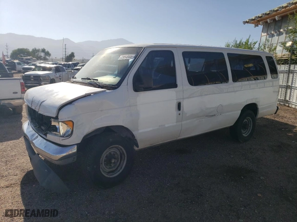 2007 Ford Econoline Wagon XL with VIN 1FBSS31L77DB12766, listed as a Copart auction lot 72954844 with 149,562 mi miles and Salvage Title. Bid and sale history available at carsss.com. Image 1.