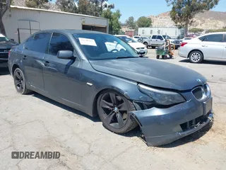 2008 BMW 5 Series 528i with VIN WBANU535X8CT06080, listed as a IAAI auction lot 42148341 with 172,183 mi miles and . Bid and sale history available at DreamBid. Image 1.