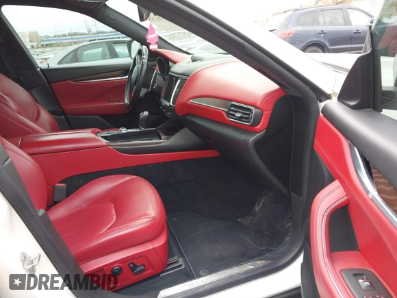 2017 Maserati Levante S with VIN ZN661YUS1HX230522, listed as a IAAI auction lot 41716793 with 73,410 mi miles and . Bid and sale history available at DreamBid. Image 5.