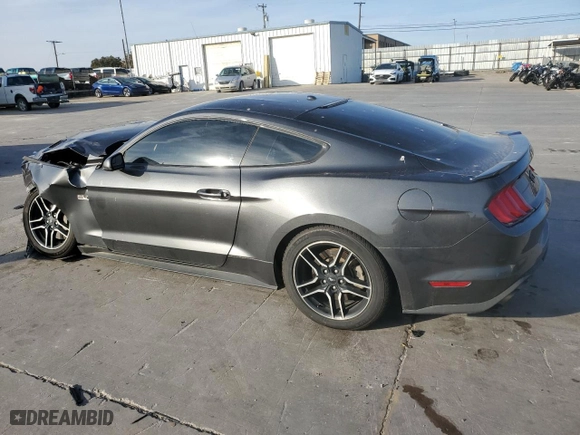 2019 Ford Mustang GT with VIN 1FA6P8CF7K5151188, listed as a Copart auction lot 42637345 with NaN miles and Salvage Title. Bid and sale history available at carsss.com. Image 2.
