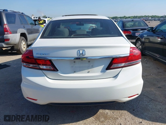 2015 Honda Civic EX with VIN 2HGFB2F8XFH523240, listed as a IAAI auction lot 42040979 with Not Provided miles and . Bid and sale history available at carsss.com. Image 15.