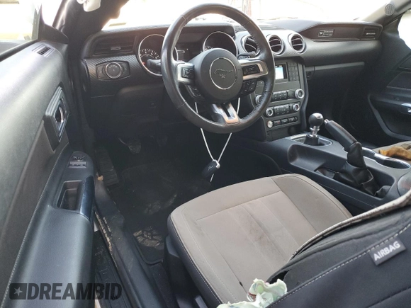 2020 Ford Mustang EcoBoost with VIN 1FA6P8TH1L5176526, listed as a Copart auction lot 84819334 with 84,765 mi miles and Salvage Title. Bid and sale history available at carsss.com. Image 8.