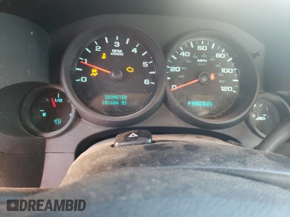 2013 Chevrolet Silverado 1500 Work Truck with VIN 1GCNKPEX3DZ261624, listed as a Copart auction lot 84792104 with 181,604 mi miles and Clean Title. Bid and sale history available at DreamBid. Image 9.