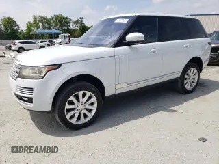 2017 Land Rover Range Rover HSE z VIN SALGS2FV2HA370503, wystawiony jako Copart lot #57427695 z przebiegiem 75 947 mil mil oraz Czysty tytuł • Clean title. Historia ofert i sprzedaży dostępna na DreamBid. Obrazek 1.