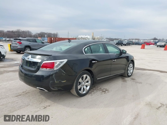 2011 Buick LaCrosse CXS with VIN 1G4GE5ED3BF243810, listed as a IAAI auction lot 41662743 with 131,338 mi miles. Bid and sale history available at carsss.com. Image 4.