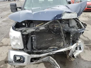 2013 Ford F-250 XL with VIN 1FT7X2B63DEA82726, listed as a Copart auction lot 43386635 with 150,119 mi miles and Salvage Title. Bid and sale history available at DreamBid. Image 11.