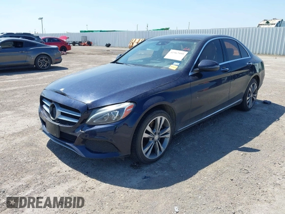 2016 Mercedes-Benz C 300 Luxury with VIN 55SWF4KB9GU139343, listed as a IAAI auction lot 41967999 with 124,299 mi miles and . Bid and sale history available at carsss.com. Image 17.
