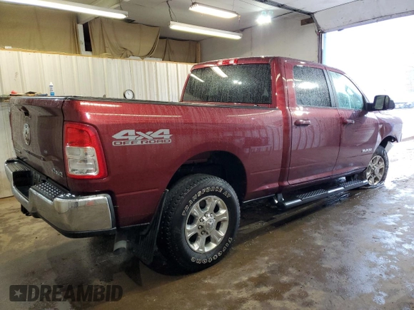 2020 Ram 2500 Big Horn with VIN 3C6UR5DJ5LG314046, listed as a Copart auction lot 78314314 with 15,925 mi miles and Salvage title. Bid and sale history available at DreamBid. Image 3.