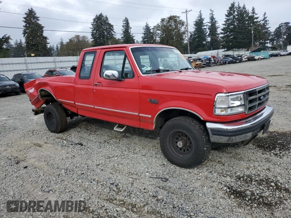 1993 Ford F-150 with VIN 1FTEX14N1PKA90772, listed as a Copart auction lot 75896734 with 0 mi miles and Salvage Title. Bid and sale history available at carsss.com. Image 4.