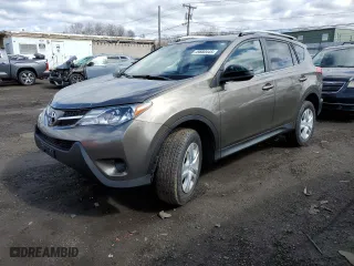 2014 Toyota RAV4 LE with VIN JTMBFREV8ED053836, listed as a Copart auction lot 49880445 with 122,929 mi miles and Salvage Title. Bid and sale history available at carsss.com. Image 1.