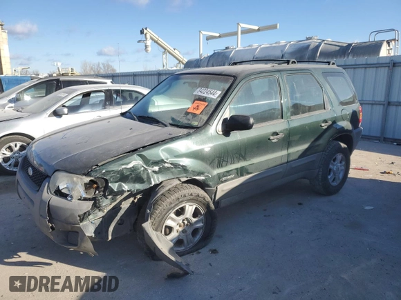 2002 Ford Escape XLS Choice with VIN 1FMYU01172KC91050, listed as a Copart auction lot 84224544 with Not provided miles and Non repairable. Bid and sale history available at DreamBid. Image 1.
