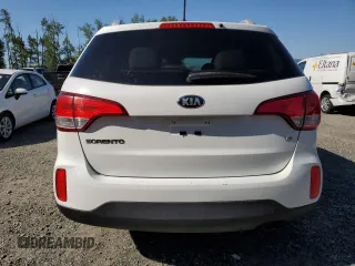 2015 Kia Sorento LX with VIN 5XYKTDA77FG605316, listed as a Copart auction lot 55351165 with 117,514 mi miles and Clean Title. Bid and sale history available at carsss.com. Image 6.