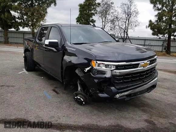 2022 Chevrolet Silverado 1500 LT with VIN 1GCPACEK8NZ618418, listed as a Copart auction lot 55685294 with 33,429 mi miles and Salvage Title. Bid and sale history available at carsss.com. Image 10.