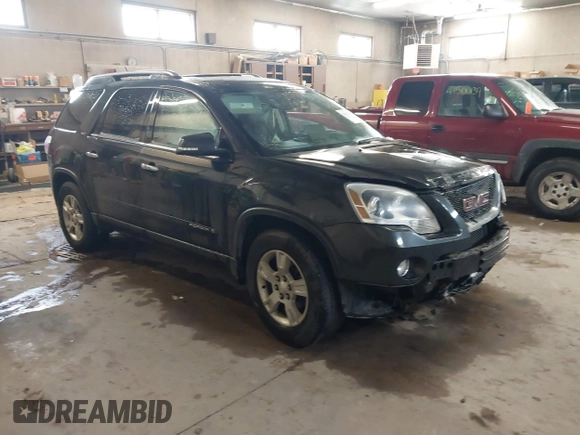 2007 GMC Acadia SLT with VIN 1GKEV33737J118487, listed as a IAAI auction lot 41513322 with 181,372 mi miles. Bid and sale history available at carsss.com. Image 1.