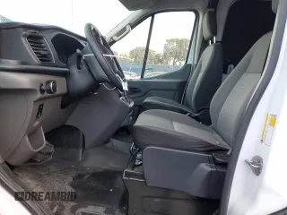 2021 Ford Transit Cargo with VIN 1FTBR1CG7MKA88875, listed as a Copart auction lot 84705324 with 23,654 mi miles and Salvage Title. Bid and sale history available at DreamBid. Image 7.