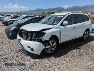 2013 Nissan Pathfinder SL z VIN 5N1AR2MMXDC622141, wystawiony jako Copart lot #58653305 z przebiegiem 91 331 mil mil oraz Szkoda całkowita • Salvage title. Historia ofert i sprzedaży dostępna na DreamBid. Obrazek 1.