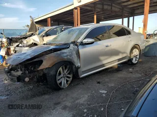 2017 Volkswagen Passat V6 SEL Premium with VIN 1VWCM7A39HC086581, listed as a Copart auction lot 86453904 with 0 mi miles and Non Repairable. Bid and sale history available at carsss.com. Image 1.