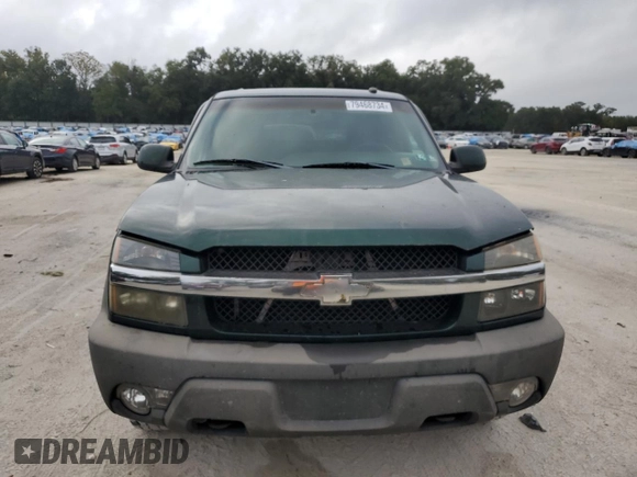 2003 Chevrolet Avalanche with VIN 3GNEK13T83G160677, listed as a Copart auction lot 79468734 with Not Provided miles and Clean Title. Bid and sale history available at DreamBid. Image 5.