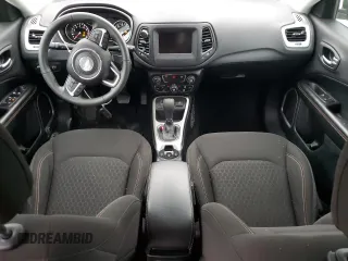 2021 Jeep Compass Sport with VIN 3C4NJCAB9MT510988, listed as a Copart auction lot 51683555 with 48,953 mi miles and Salvage title. Bid and sale history available at DreamBid. Image 8.