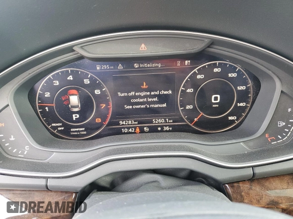 2018 Audi Q5 Premium Plus with VIN WA1BNAFYXJ2166359, listed as a Copart auction lot 82989284 with 94,283 mi miles and Salvage Title. Bid and sale history available at carsss.com. Image 9.