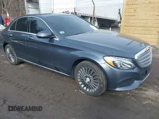 2016 Mercedes-Benz C C 300 Luxury with VIN 55SWF4KB9GU108299, listed as a IAAI auction lot 41630830 with 89,484 mi miles. Bid and sale history available at carsss.com. Image 1.