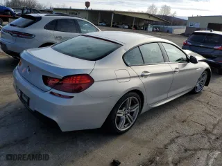 2017 BMW 6 Series 640i xDrive with VIN WBA6D2C56HGT66482, listed as a Copart auction lot 38348264 with 90,809 mi miles. Bid and sale history available at carsss.com. Image 3.