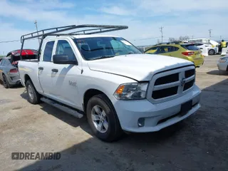 2018 Ram 1500 Tradesman z VIN 1C6RR6FG3JS341748, wystawiony jako IAAI lot #41764375 z przebiegiem 181 986 mil mil oraz . Historia ofert i sprzedaży dostępna na DreamBid. Obrazek 1.