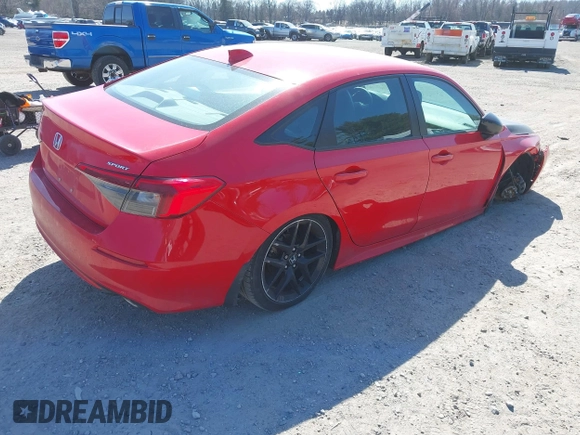 2023 Honda Civic Sport with VIN 2HGFE2F53PH528665, listed as a IAAI auction lot 41774924 with 64,461 mi miles and . Bid and sale history available at DreamBid. Image 4.