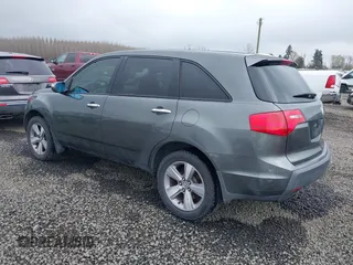 2007 Acura MDX Tech Pkg with VIN 2HNYD28307H534360, listed as a IAAI auction lot 41708989 with 247,544 mi miles. Bid and sale history available at carsss.com. Image 3.