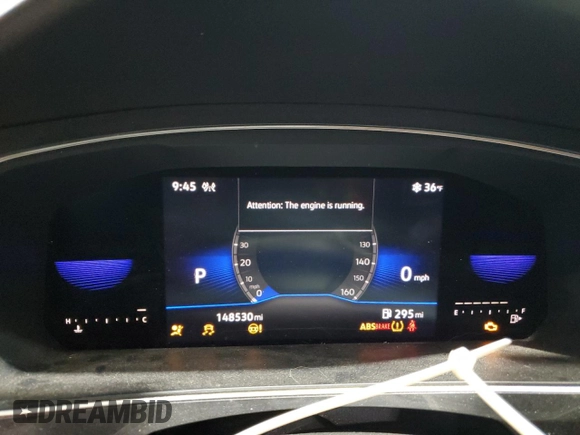 2022 Volkswagen Tiguan S with VIN 3VV0B7AX8NM053713, listed as a Copart auction lot 43020435 with 148,530 mi miles and Salvage title. Bid and sale history available at DreamBid. Image 9.