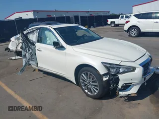 2022 Infiniti Q50 Luxe с VIN JN1EV7BP5NM310593, выставлен на аукционе IAAI как лот 42539610 с пробегом 19 976 миль миль и . История ставок и продаж доступна на DreamBid. Изображение 1.