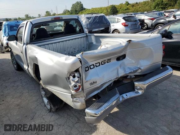 2001 Dodge Dakota with VIN 1B7FL26X01S275505, listed as a Copart auction lot 67882243 with 0 mi miles and Clean Title. Bid and sale history available at carsss.com. Image 2.