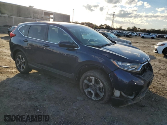 2018 Honda CR-V EX with VIN 7FARW2H54JE076670, listed as a Copart auction lot 78314954 with 123,072 mi miles and Salvage Title. Bid and sale history available at DreamBid. Image 4.