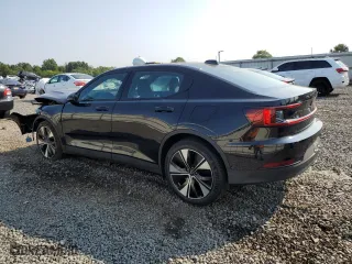 2024 Polestar 2 with VIN YSMFD3KA9RL222235, listed as a Copart auction lot 65530334 with 387 mi miles and Salvage Title. Bid and sale history available at carsss.com. Image 2.