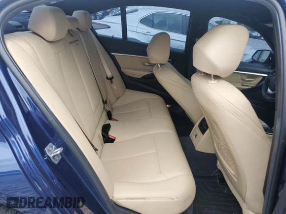 2018 BMW 3 Series 330i xDrive with VIN WBA8D9C54JEM31705, listed as a Copart auction lot 58026075 with 80,344 mi miles and Salvage title. Bid and sale history available at DreamBid. Image 10.