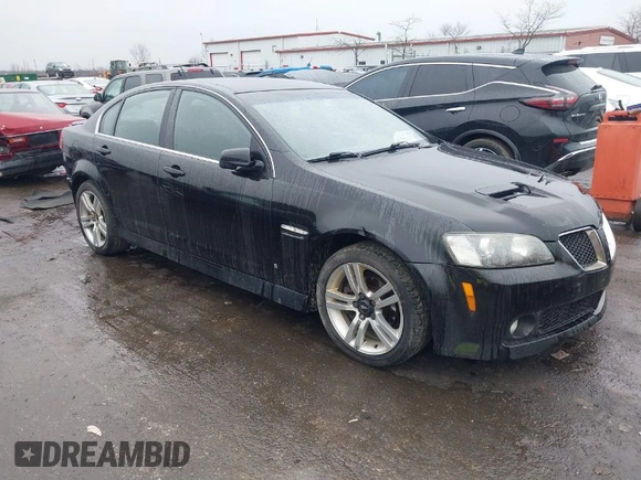 2009 Pontiac G8 with VIN 6G2ER57729L193993, listed as a IAAI auction lot 41717045 with 177,013 mi miles. Bid and sale history available at carsss.com. Image 1.
