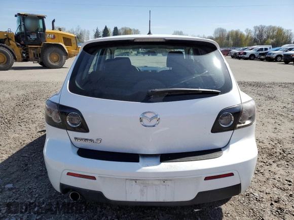 2008 Mazda 3 S GT with VIN JM1BK344781820535, listed as a Copart auction lot 51991305 with 146,153 mi miles and Salvage Title. Bid and sale history available at DreamBid. Image 6.