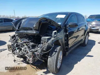 2017 Kia Sportage LX with VIN KNDPM3AC5H7139041, listed as a IAAI auction lot 41813276 with 56,154 mi miles. Bid and sale history available at carsss.com. Image 18.