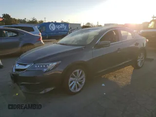 2016 Acura ILX w/Premium Pkg with VIN 19UDE2F72GA020825, listed as a Copart auction lot 43139135 with 102,852 mi miles and Salvage Title. Bid and sale history available at carsss.com. Image 1.