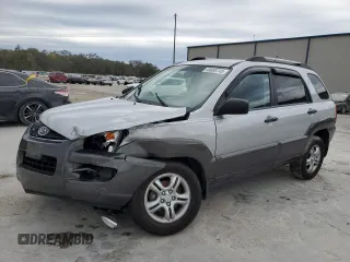 2006 Kia Sportage LX with VIN KNDJF723267292723, listed as a Copart auction lot 89000745 with 107,164 mi miles and Salvage Title. Bid and sale history available at DreamBid. Image 1.
